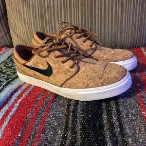 Nike Sb Janoski Elite Ale Brown & White Cork